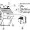 Singapore, 6LED,0.5W,60Lm,Solar LED wall Fitting integrated with photocell and motion sensor,IP64,Sensor Solar LED Wall Fitting