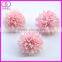 chiffon rosette flower with pearl