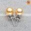 China custom fashion ladies earrings pearl jewelry