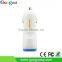 Universal Dual micro USB car charger with CE, FCC for Samsum Galaxy S4 S5