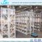 Light and middle duty warehouse stacking rack system