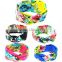Baby Kids Girls Children Infant Floral Cross Topknot Hairband Turban Tie Knot Summer Baby Headband Hair Band Hair Accessories