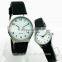 New Style Leather Watch Vintage Leather Quartz Couple Wrist Watch sweet love time