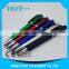 spray paint colored barrel, wide chrome ring with black big clip,twist pen
