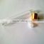 China packaging manufacturer empty 10ml Roll On Clear Glass Bottles Refillable Perfume bottle
