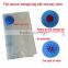 Nylon transparent vacuum clothes storage bag,clothes plastic bag also for quilt