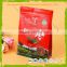 Food grade stand up packaging bag with zipper for dried fruit , nuts