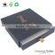 Premium Flat Pack Black Handkerchief Gift Box