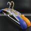 china blue metal coat hanger aluminum hanger
