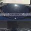 G684 chinese black granite stone grooved basin sink