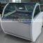 italian ice cream display freezer with CE Approval(ASPERA Compressor)