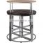 italian leather bar stool