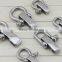 snap hook with eyelet sail turnbuckle body stainless steel marine rigging hardware hook