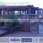 bamboo composite balcony landscape pergola