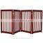 PawHut 4-Panel Wooden Pet Divider