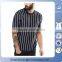 custom latest t shirt designs for men/wholesale striped t-shirt made in China
