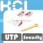 UL Listed RJ45 8P8C Shielded Modular Plug for Cat6 Stranded and Solid Cable