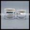 Screen Printing Surface Handling and Plastic Material 15g 30g 50g oval transparent acrylic cream cosmetic jar for skin care