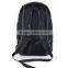 Black Leather school laptop backpack