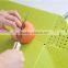 2 In 1 Multi Function Vegetable Folding Kitchen PP Plastic Cutting Board