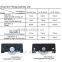 Aluminum steel and PA6 sliding door hardware for warbrobe