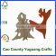 wooden plywood mini artificial christmas tree for decoration gift