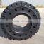 good prices full sizes solid forklift tire 7.00-12 online shop