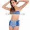 2017 new fashionable XXX high waist swim wear