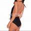 woman hot one piece swim wear with high quality