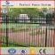 prefab portable spear points wrought iron fence