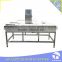 2016 newest cheap price check weigher with pusher rejector