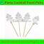 Disposable Use Decorative Food & Drink Sticks