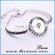 Wholesale Adjustable interchangeable jewelry snap button bracelet