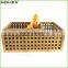 Handmade Bamboo Bin Fruit Storage Crate Homex BSCI/Factory