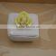 wholesale small ceramic jewel box with flower shape design