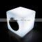 Factory direct sale LED wireless fancy illuminated cube bluetooth speaker