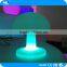 Universal remote control RGB plastic LED decorative mashroom light