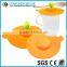 Candy color silicone coffee cup cap