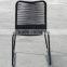 Steel Rope weaving dining chair for outdoor