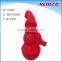 Flocking resin christmas snowman statue