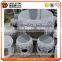 GCF4031 Hot selling dark grey granite antique garden table and chairs