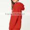 Cheap Custom Made Plus Size Red Long Sleeve Women Hoodie Sweatshirt Winter Graphic Print Plain Pullover Hoodie For Sale