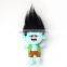 Top selling cute DreamWorks Magic Hair elf doll magical trolls Bobbi plush toy
