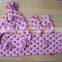 polar fleece winter kids fleece scarf hat sets factory