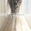 Custom Made White See Through Women Wedding Dress Empire Vintage Floor Length Princess Party Dress YDYS15B0201