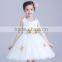 2017 dress for children with customizable sash child white angel dresses