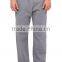 OEM Black Plain 100% Cotton Fleece Mens Sweatpants Grey Blank Loose fit Sweatpants with elastic waistband