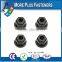 Made in Taiwan Transparent or Colored Nylon Plastic Hexagon Nuts