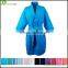 Women's cotton waffle bathobes bathroom robes bright colors sleep wear cotton waffle night dress