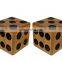 Promotional Wooden Dice handmade custom printed wooden Lawn dice wholesale